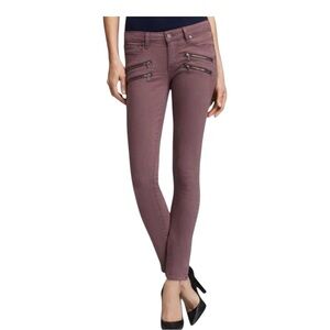 Paige Denim Paige Purple Plum Edgemont Ultra Skinny Jeans Size 31
